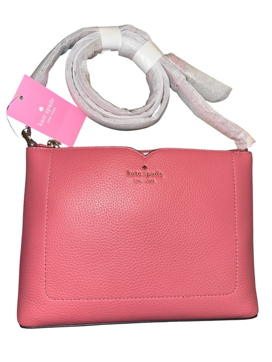 kate spade Handbags - kate spade Nwt! ♠️ Harlow Pink Pebbled Leather Crossbody Bag